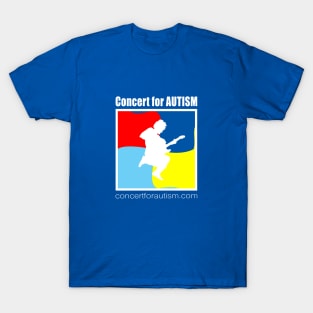 Concert for Autism main logo BLUE T-Shirt